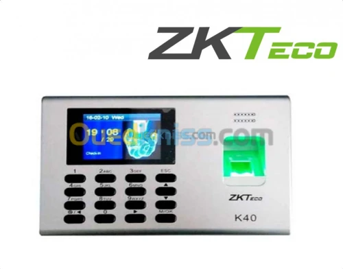 Pointeuse à Empreinte Digitale ZKTeco 