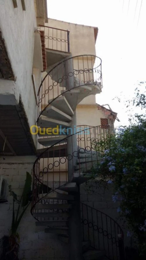Fabrication Escalier Colimaçon 