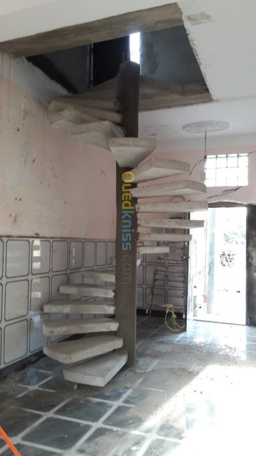 Fabrication Escalier Colimaçon 