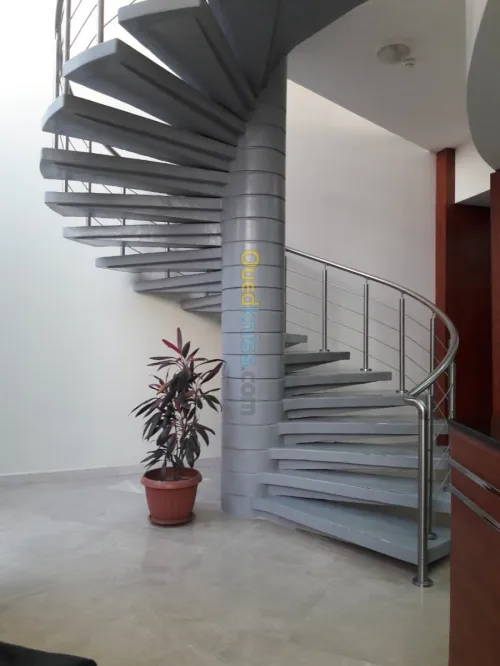 Fabrication Escalier Colimaçon 
