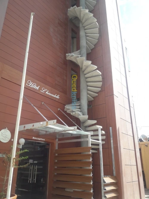 Fabrication Escalier Colimaçon 