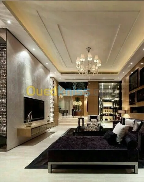 Travaux de revêtement interieur