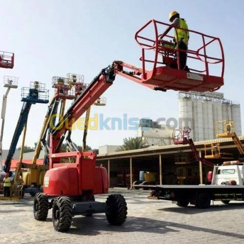 Location nacelle ciseaux  et articuler