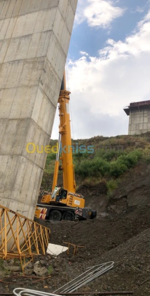 Location de grue 48 waliyas 