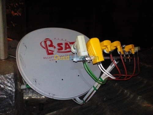 Installation parabole pose fournitu
