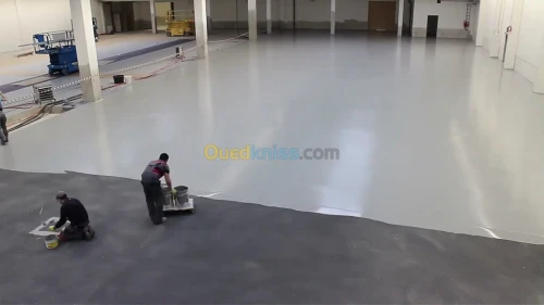 Sol en resine epoxy et polyuréthane 