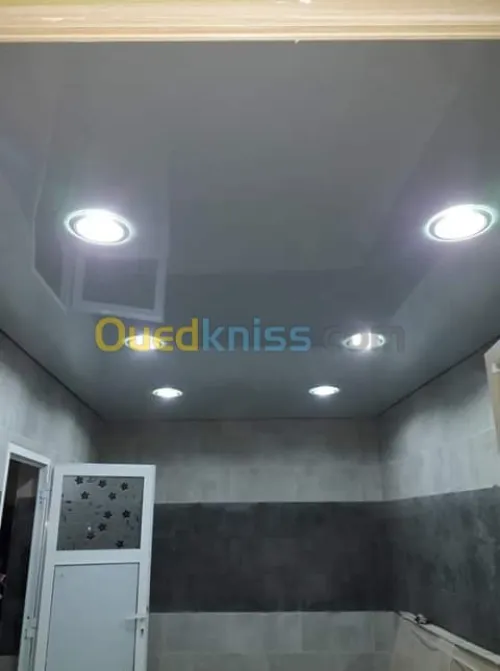  Plafond tendu  pose et fourniture 