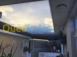  Plafond tendu  pose et fourniture 