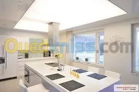  Plafond tendu  pose et fourniture 
