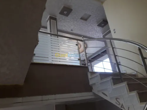 Rampe escalier inox 