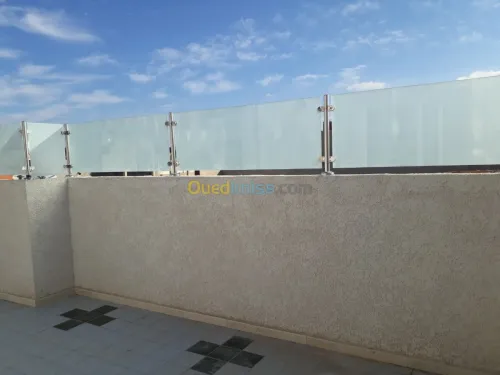 Rampe escalier inox 