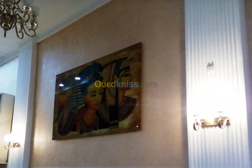 Verre décoré imprimé feuilleté
