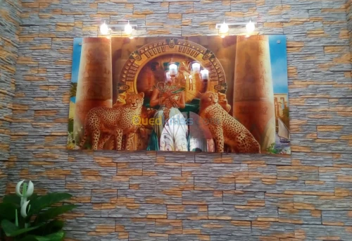 Verre décoré imprimé feuilleté