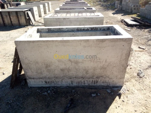 construction des chambres de tirage  