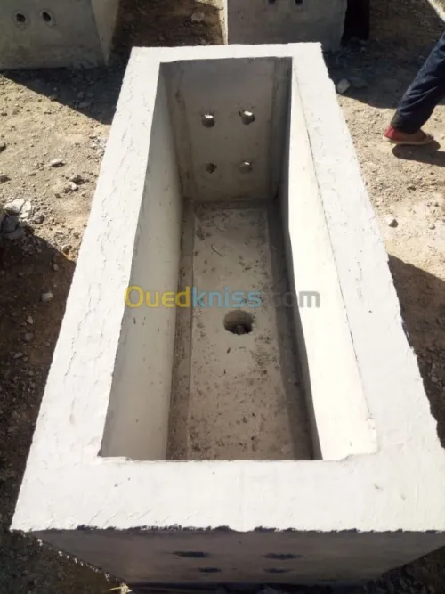 construction des chambres de tirage  