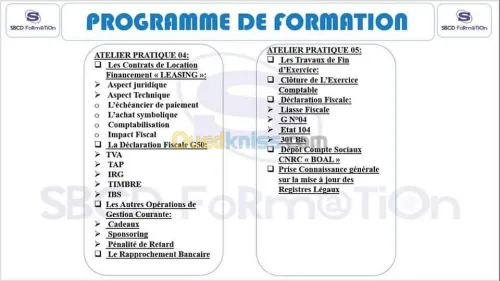 FORMATION 100% PRATIQUE COMPTABILITE