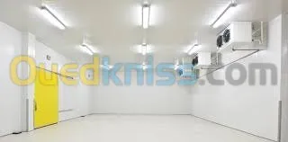 chambre froide et tunnel de congélation
