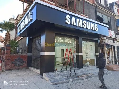 Façade alucobond Mûr rideau et panneau