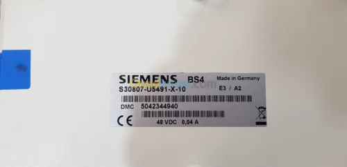 Standard SIEMENS et pièces de rechange