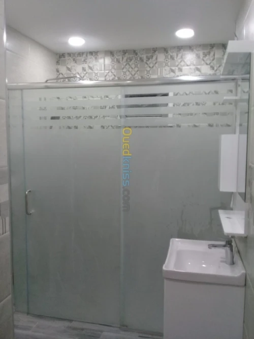 Fabrication cabine de douche italienne