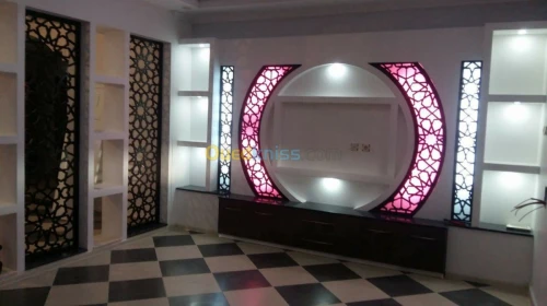 habillage, panneaux lumineuses 