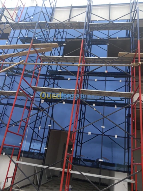 Mur rideau alucobond terre cuite