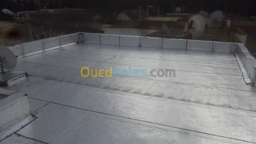 Étanchéité membrane granulé