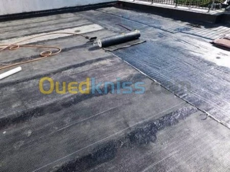 Étanchéité membrane granulé