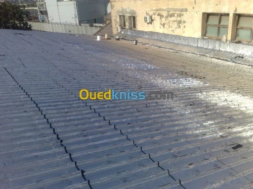 Étanchéité membrane granulé
