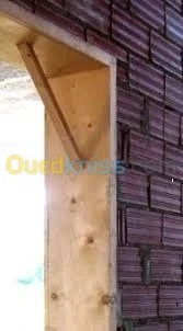  Précadres en bois pour ports 
