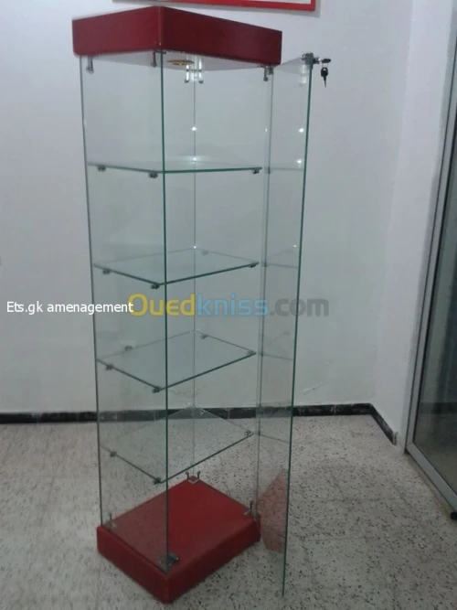 Vitrine d'exposition 