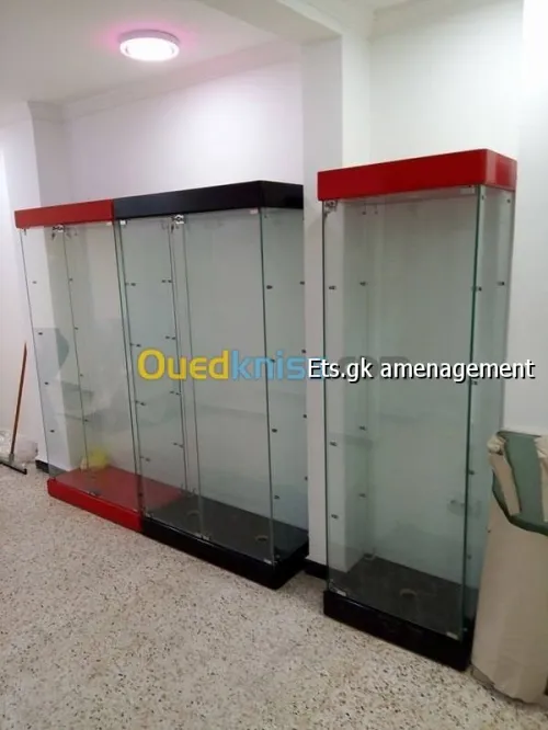 Vitrine d'exposition 