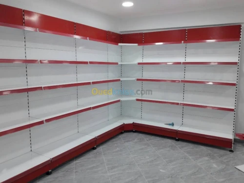 Aménagement supérette magasin entrepôt