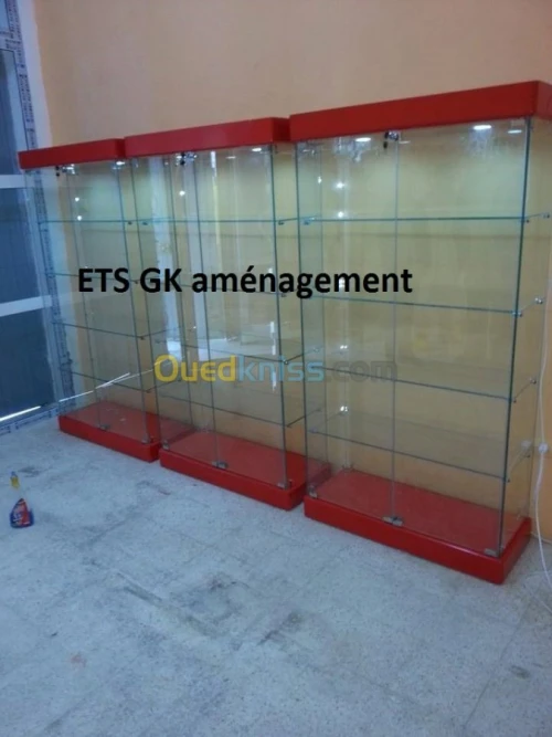 Aménagement supérette magasin entrepôt