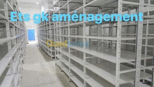 Aménagement supérette magasin entrepôt