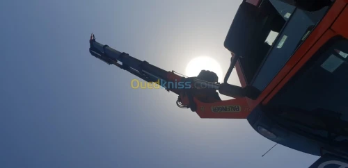 Camion grue 14 tone 18 mètres 