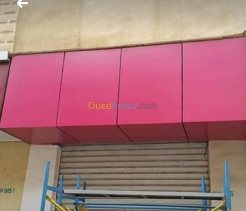Placoplat et pvc et habillage murale