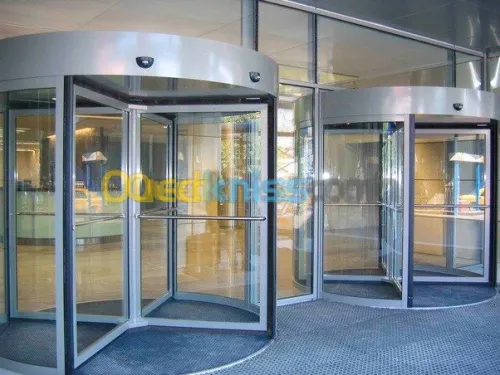 PORTES Tournantes "à Tambours" 