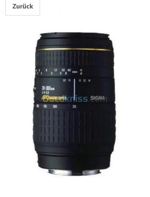 Objectif Pentax 