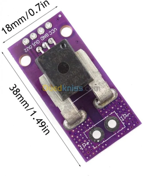 Capteur de courant ACS758 50A / 100A Arduino 