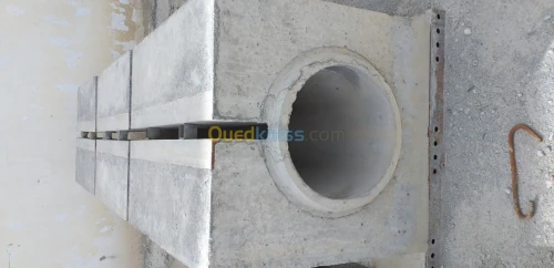 Caniveau en fonte en béton armé