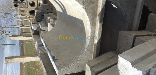 Caniveau en fonte en béton armé