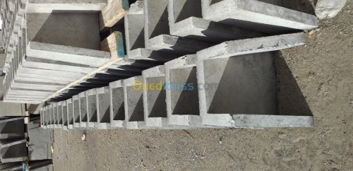Caniveau en fonte en béton armé