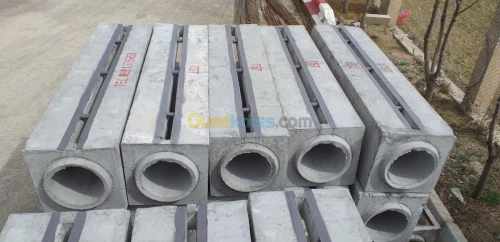 Caniveau en fonte en béton armé
