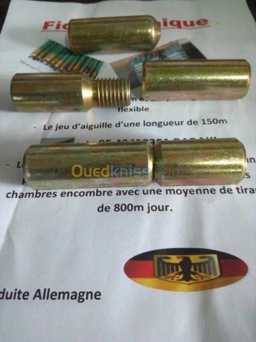  aiguilles de tirage de câble
