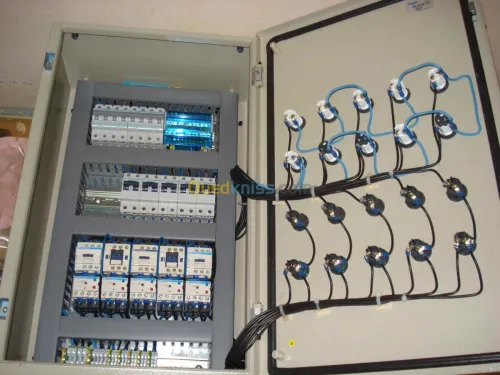 électricité et machines industrielle