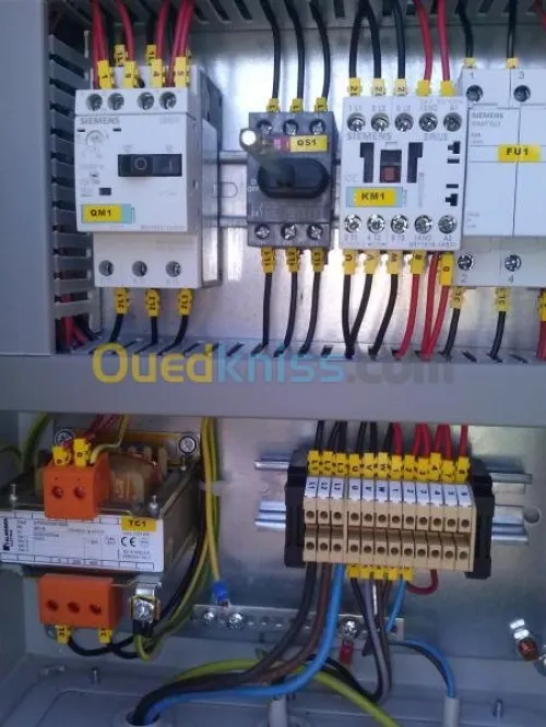 électricité et machines industrielle