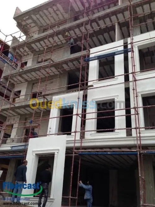 Projet façade  GRC
