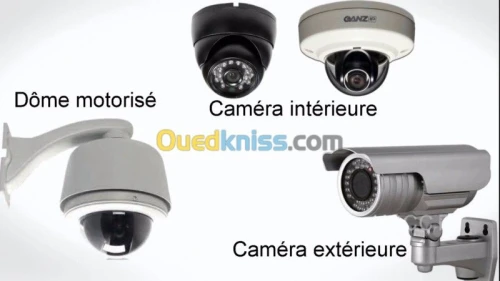 Instalation  de camera de surveillance