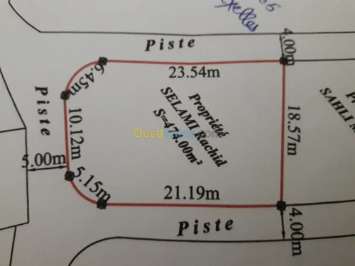 Vente Terrain Béjaïa Bejaia